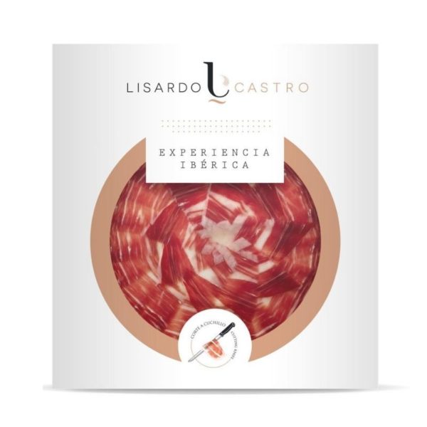 jamón ibérico cortado a cuchillo