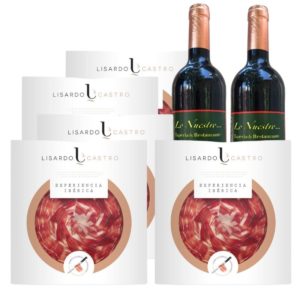 Lote 5 envases jamón bellota